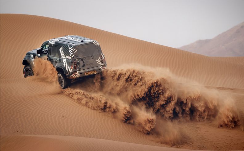 Defender Debut, Star Drivers, and Spectator Excitement