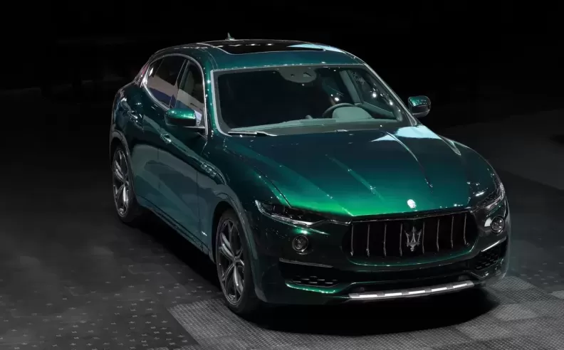 One of three one-off cars at the Milan Design Week