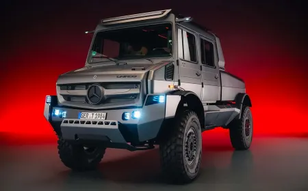 حين ترتدي أيقونة العمل ثوب الفخامة: مرسيدس بنز تحوّل Unimog إلى تحفة استثنائية بلا حدود