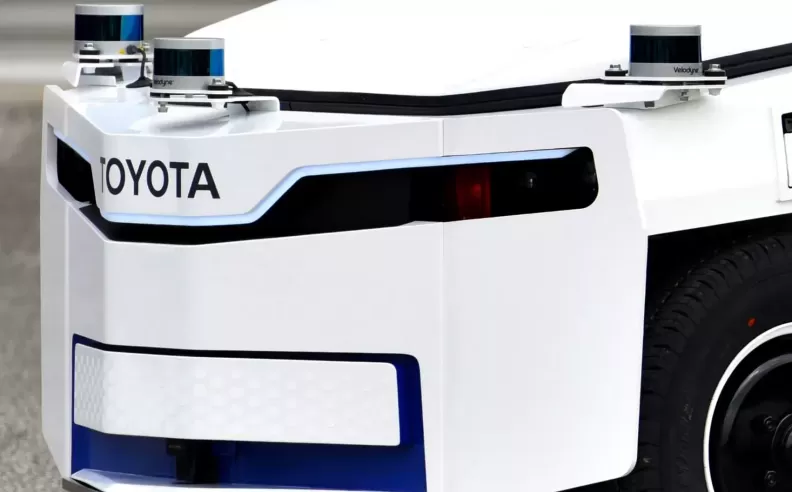 Toyota Autonomous Towing Tractor