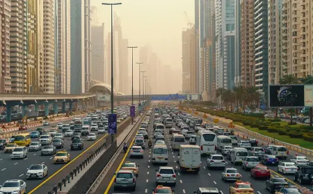دليل ليلة رأس السنة 2026 في دبي: الطرق المغلقة، أوقات الإغلاق، وأفضل بدائل التنقل