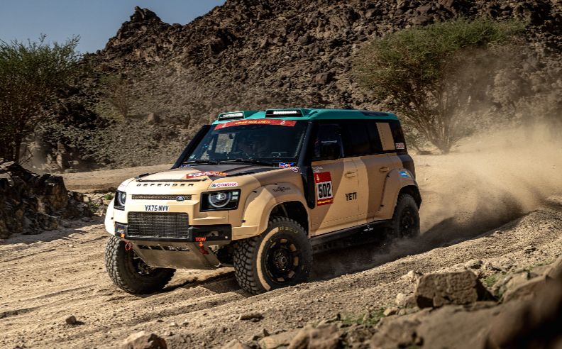 Defender Dakar D7X-R Prepares for Dakar Rally 2026