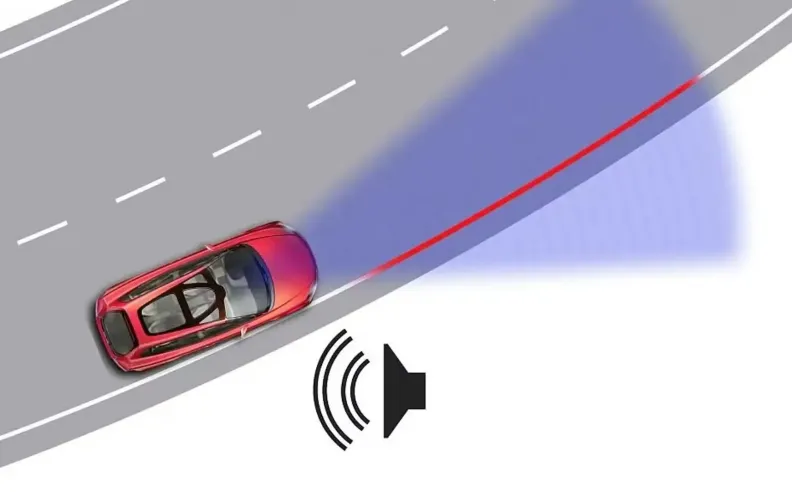 نظام التحذير من مغادرة المسار Lane Departure Warning