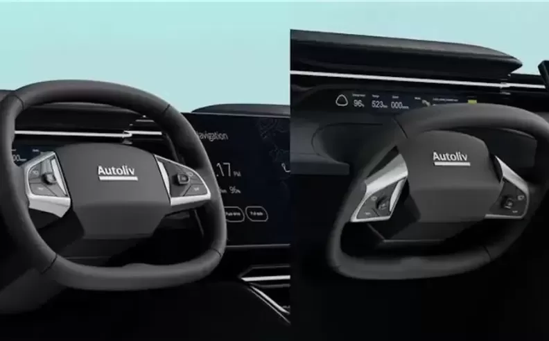 Autoliv’s Foldable Steering Wheel Debuts at CES