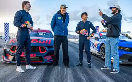 Video: F1 Stars Go Head to Head in Ford’s Greatest Cars From Every Era