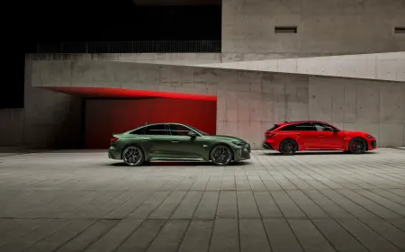 أودي RS 5 الجديدة لعام 2026: هجينة خارقة تجمع بين كفاءة الكهرباء وعنفوان الـ RS