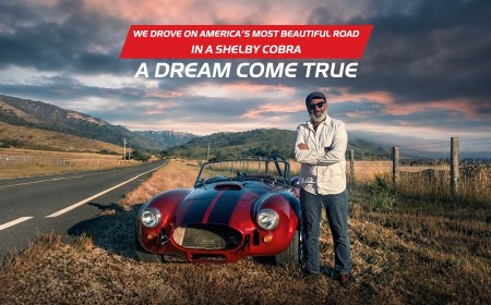 A dream come true behind the wheel of the legendary AC Shelby Cobra, driving along the most beautiful California roads