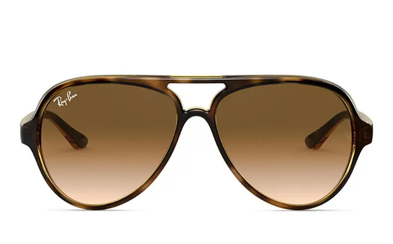 Ray-Ban Cats 5000 Aviator Sunglasses with Tortoise Frame