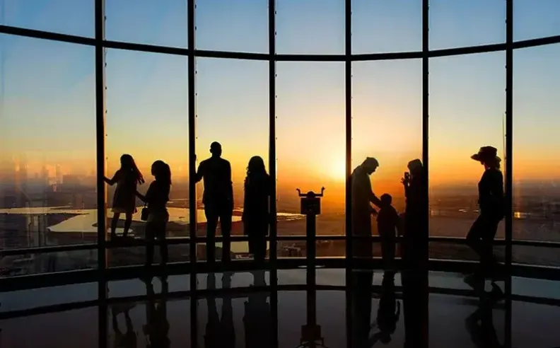 إطلالات بانورامية من Burj Khalifa