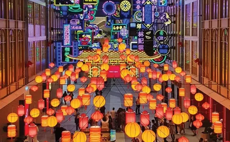 Asian-Inspired Atmosphere at Chinatown Dubai Mall