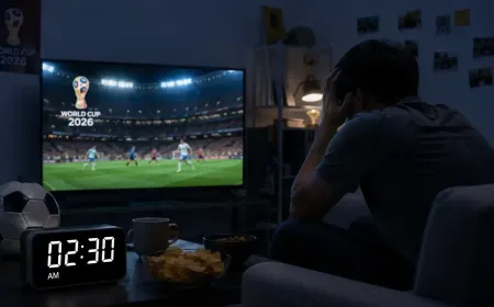 نصائح بسيطة لتقليل التوتر خلال كأس العالم وخارج الملعب ايضا