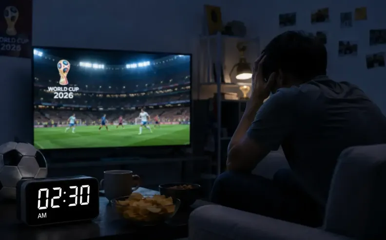 نصائح بسيطة لتقليل التوتر خلال كأس العالم وخارج الملعب ايضا