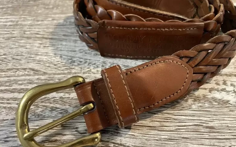 Make a Statement with the Tommy Hilfiger Braided Belt