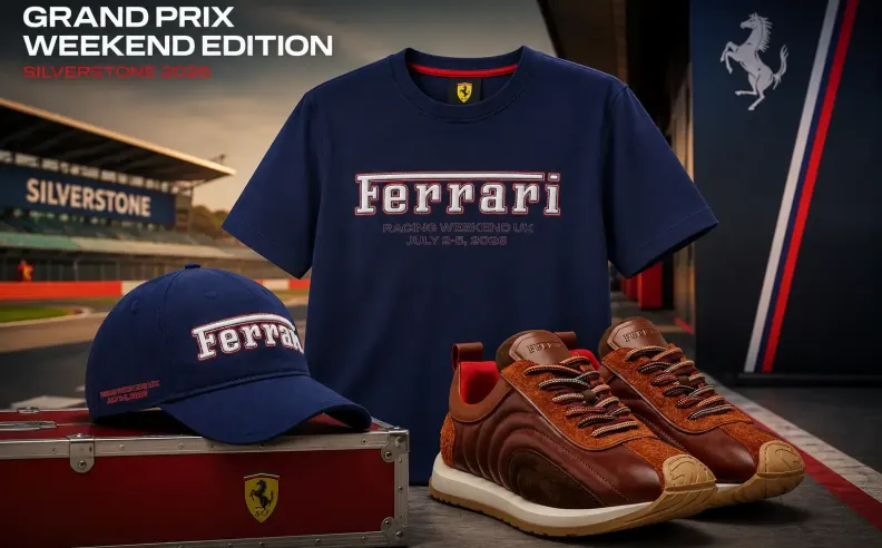 فيراري تطلق مجموعة Grand Prix Weekend Edition لعشاق سباقات السرعة
