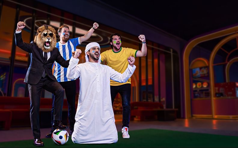 سوكو في سيتي سنتر مردف يحتفل بكأس العالم
