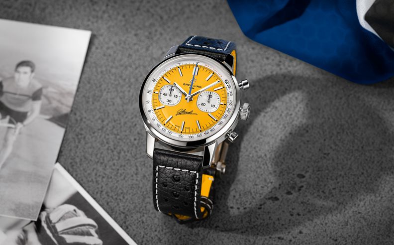 Breitling Top Time B01 Eddy Merckx Celebrates Cycling Legend
