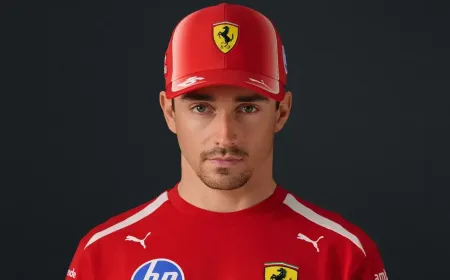 احتفل بتألق شارل لوكلير مع أحدث مجموعة Replica من Ferrari وPuma