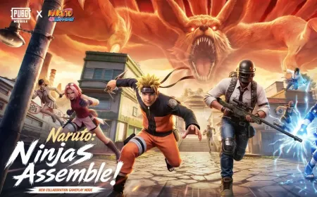 PUBG MOBILE تطلق واحدة من أضخم تحديثاتها بالتعاون مع NARUTO SHIPPUDEN