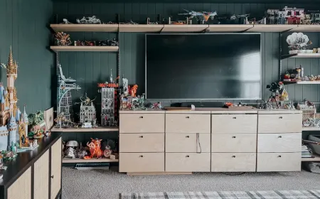 Creative LEGO Display Ideas That Turn Every Build Into Home Decor