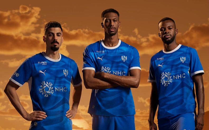 طقم الهلال الأساسي الجديد 2026/2027 مستوحى من الكثبان الرملية