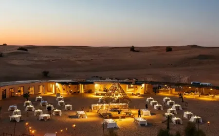 Sleep Under the Stars in Dubai's Most Exclusive Luxury Glamping Spots