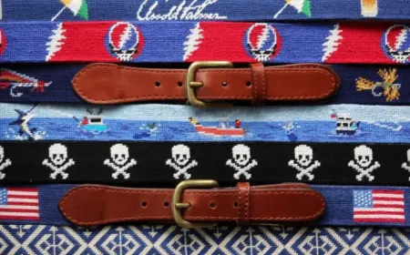 أحزمة Needlepoint تجمع بين الحرفية والأناقة في هدية تحمل قيمة خاصة