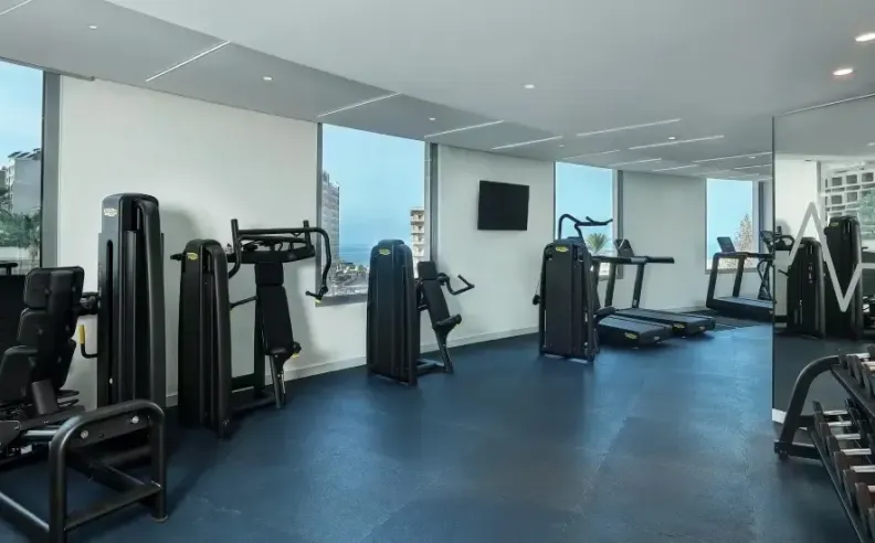 Pool Gym and Time Inside the Hotel