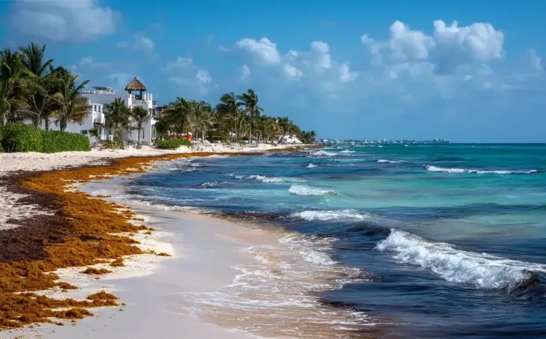 Riviera Maya Battles a Sargassum Problem