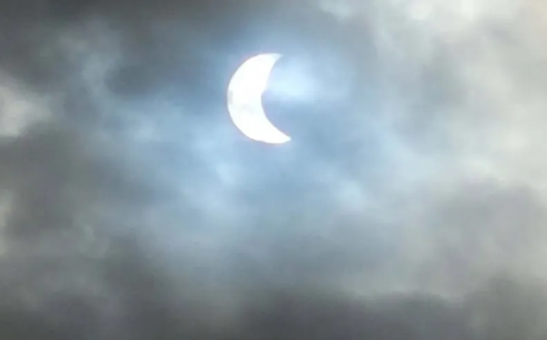A Solar Eclipse Creates an Unforgettable Moment