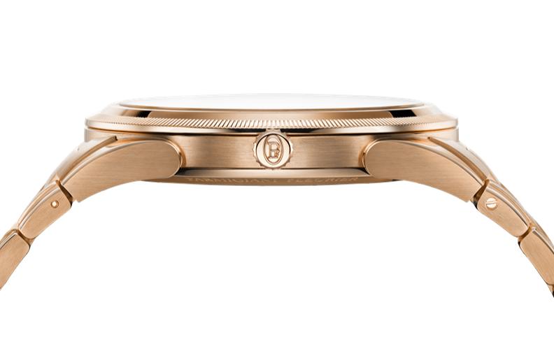 بارميجياني فلورييه TONDA PF Skeleton Rose Gold Milano Blue: هندسة تكشف جمال الفراغ