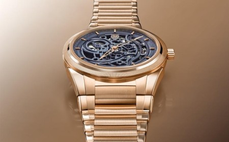 Parmigiani Fleurier new Limited Editon – TONDA PF SKELETON ROSE GOLD in MILANO BLUE