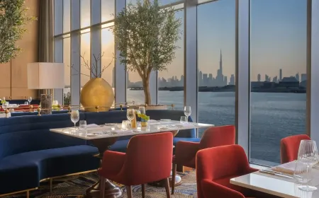 من غداء العمل إلى سحر الغروب.. تجارب مميزة تنتظرك في Address Creek Harbour