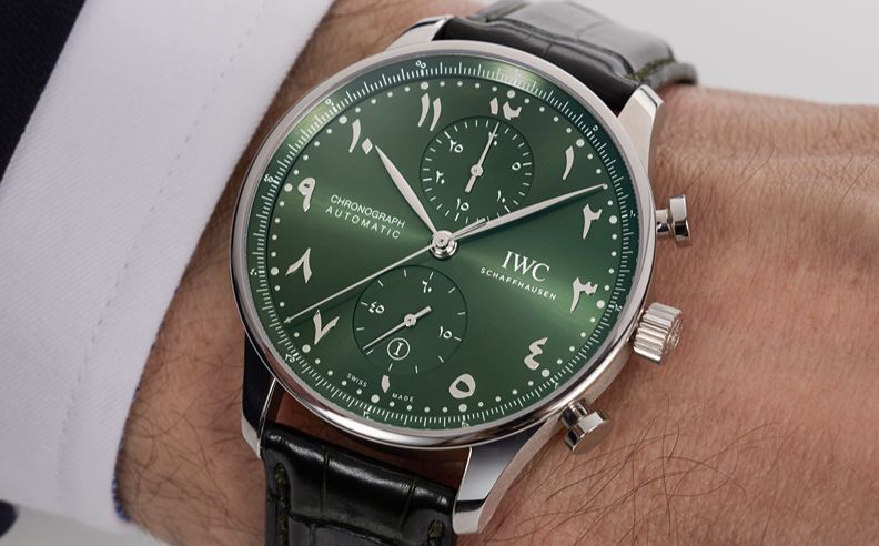 IWC شافهاوزن تكشف عن بورتوغيزر كرونوغراف بأرقام عربية