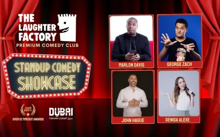 The Laughter Factory يحتفل بـ30 عاما من الضحك بعروض جديدة في الإمارات
