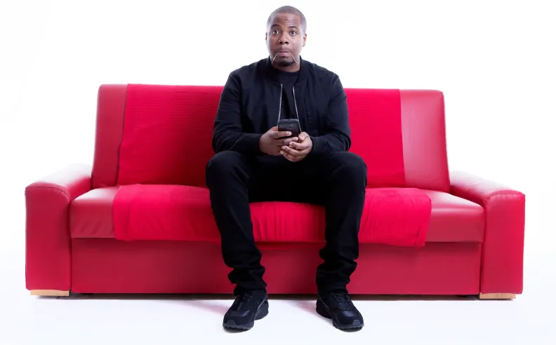 Marlon Davis Brings British Comedy Energy