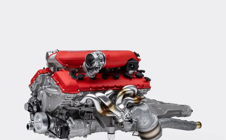 Ferrari 12 Cylinder Engine and Gearbox Model