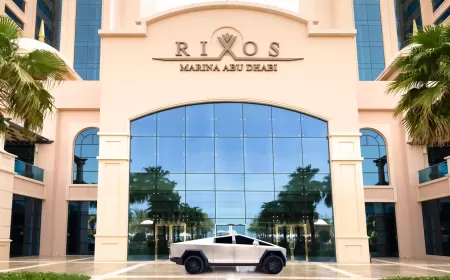 Rixos Marina Abu Dhabi and Rixos Premium Dubai to Showcase the Innovative Tesla Cybertruck