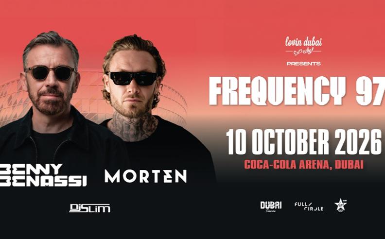 FREQUENCY 971 Brings Benny Benassi, MORTEN and DJ Slim to Dubai