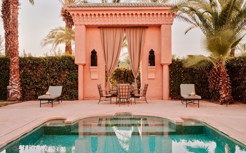 Novak Djokovic Brings Stillness and Strength to Amanjena in Marrakech