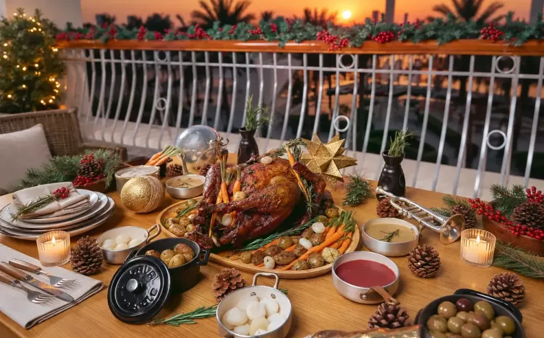 احتفال منزلي مع Turkey Takeaway