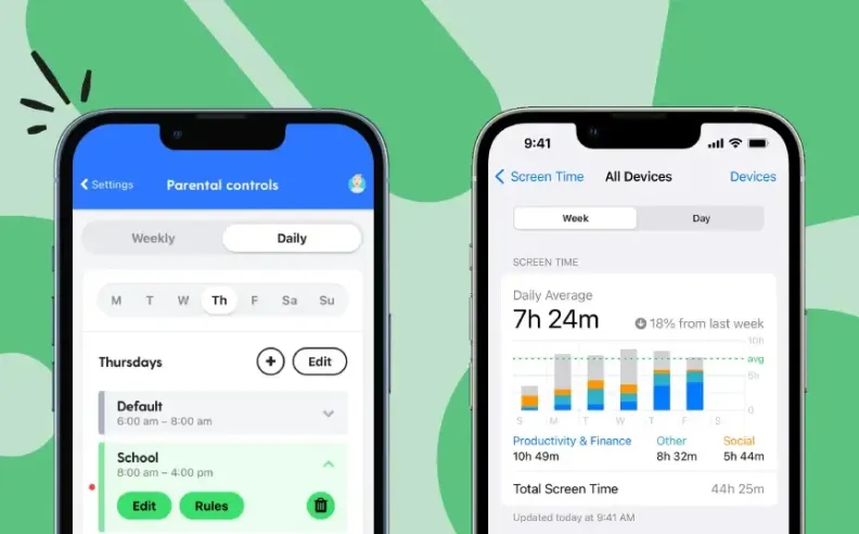 Apple Screen Time لتنظيم وقت الشاشة