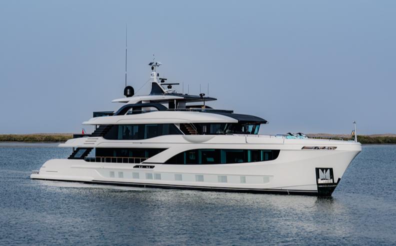 Majesty 145 Superyacht Sets Course for Europe