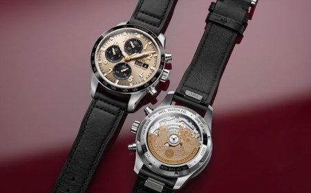 IWC Schaffhausen Welcomes the Year of the Goat With a Limited-Edition Chronograph With a Gold-Colored Dial
