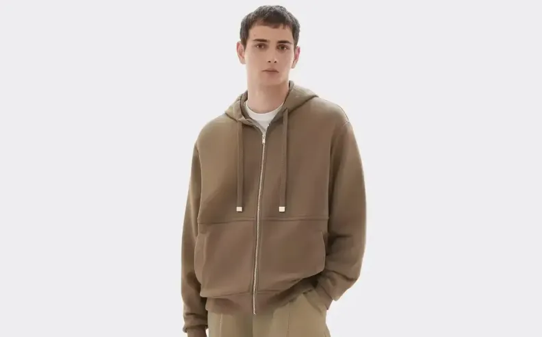 سترة Wool and Cotton Blend Jacket تجمع الراحة بالفخامة