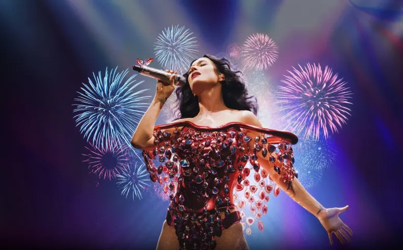 Katy Perry Takes Center Stage at Atlantis The Palm