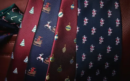 Dress to Impress This Holiday Season with Christmas Ties That Stand Out