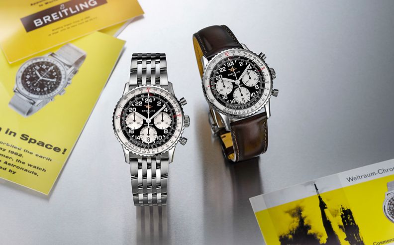 Breitling brings the essence of the iconic Twin Jet Navitimer into the core collection