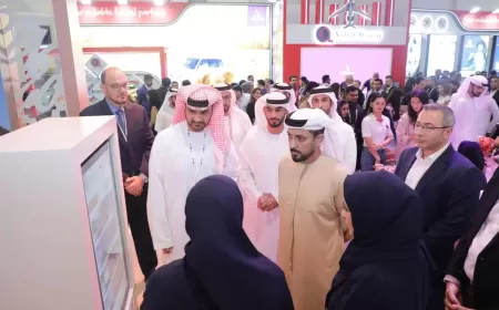 Sheikh AbdulAziz Bin Humaid Al Nuaimi unveils the Ajman Events Calendar at the Arabian Travel Market 2024