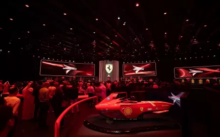 Ferrari World Yas Island Abu Dhabi hosts an Exclusive Preview Event ahead of the launch of The World’s First Ferrari-themed Esports Arena