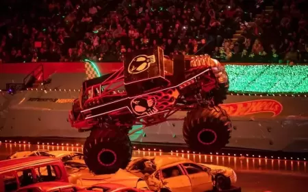 Meet the Mighty Lineup at Hot Wheels Monster Trucks Live™ Glow Party™ in Abu Dhabi!